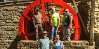 New Water Wheel 2016 with CCPnR Employees